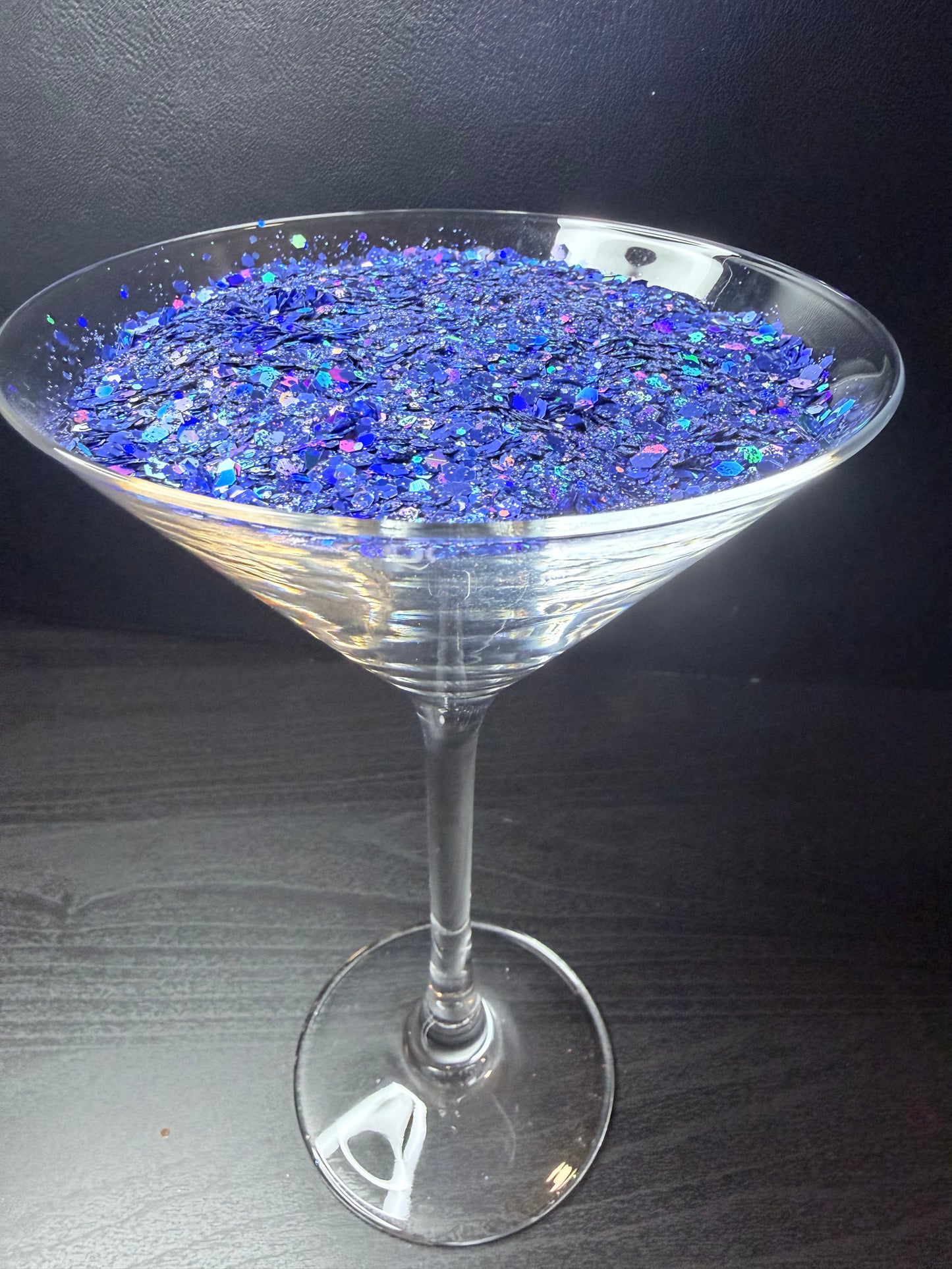 Electric Tide|Chunky Mix Iridescent Medium Blue Glitter