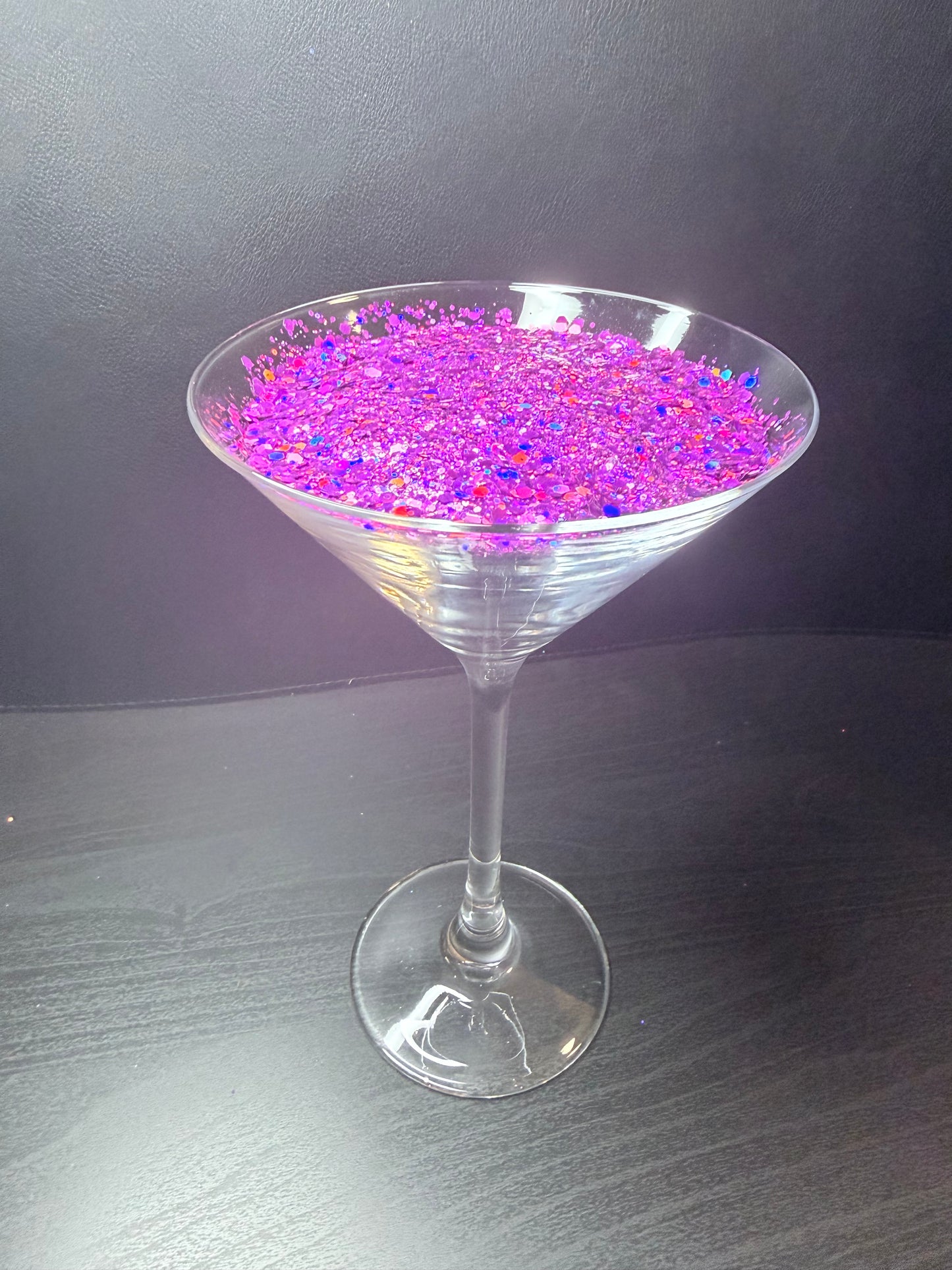 Neon Heartbeat | Iridescent Purple-pink Chunky Glitter Mix