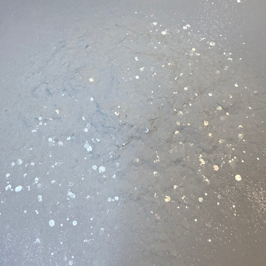 Diamond Snow|Chunky Mix White Glitter