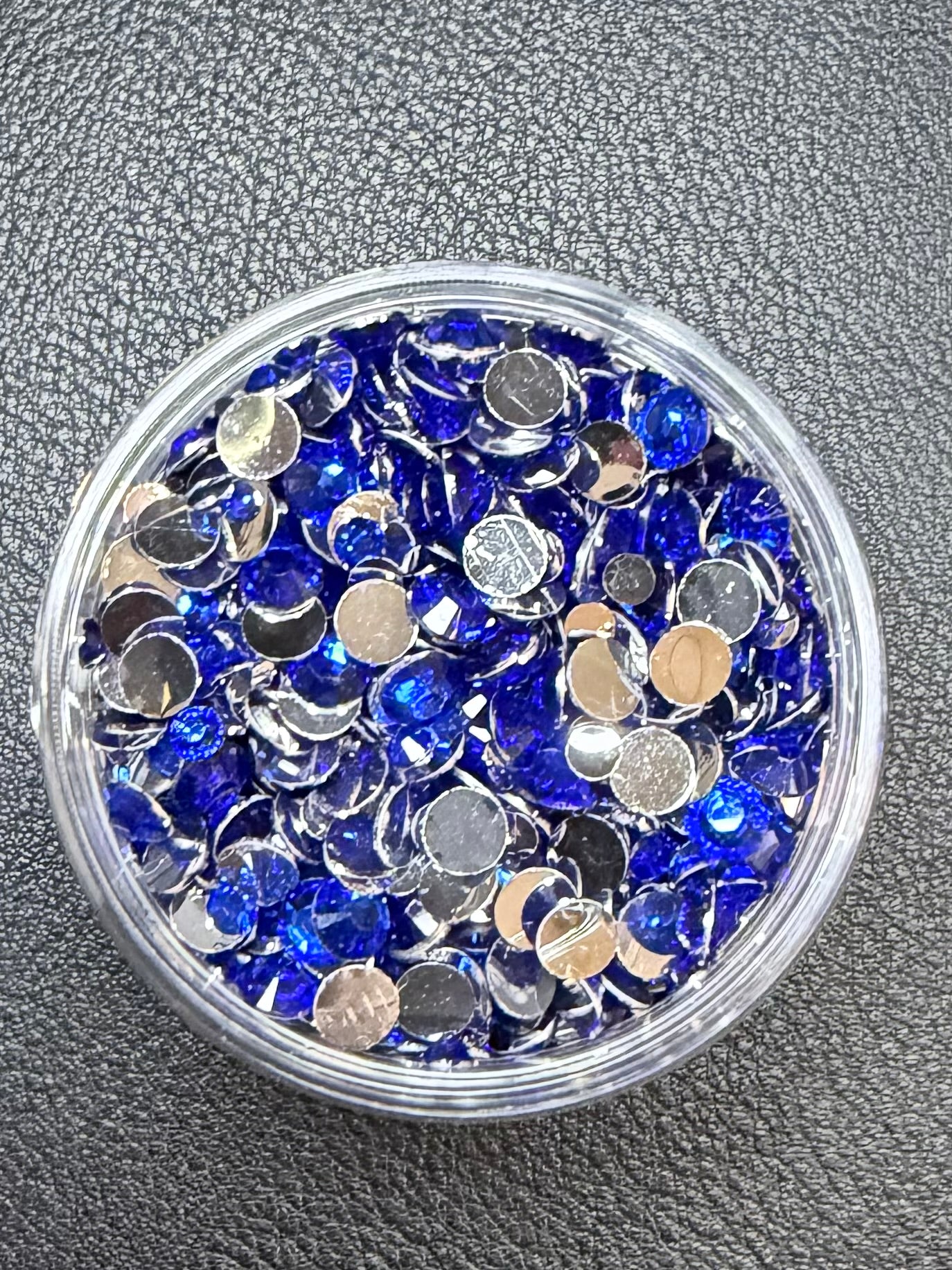 Sapphire Luxe|Blue Glass Rhinestones