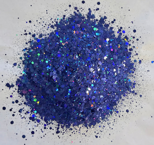 Cosmic Haze | Iridescent Chunky Glitter Mix