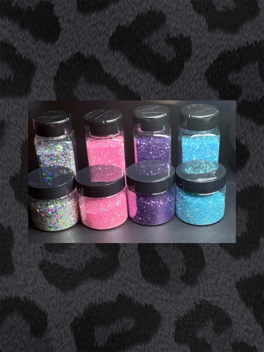 Starlight Prism Glam Kit – 4 Signature Glitter Shades